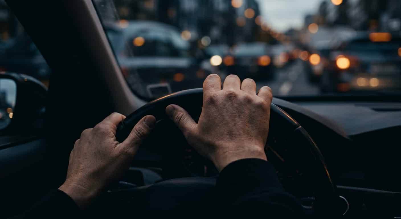 Children being driven by a professional driver